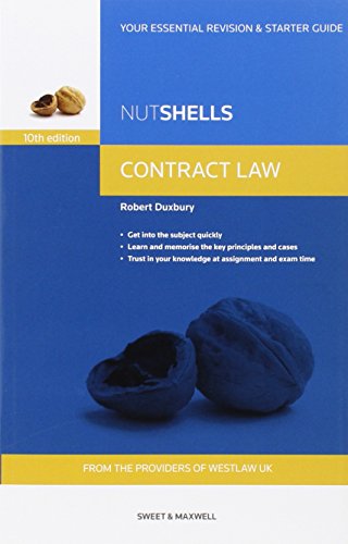 Nutshells Contract Law von Sweet & Maxwell Ltd
